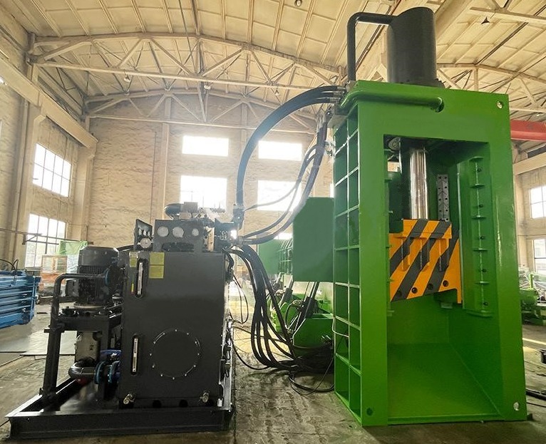 HPT-500 - Prensa Tesoura 500 ton - Caixa 6,5m x 2.5m x 0.8m - 75x65