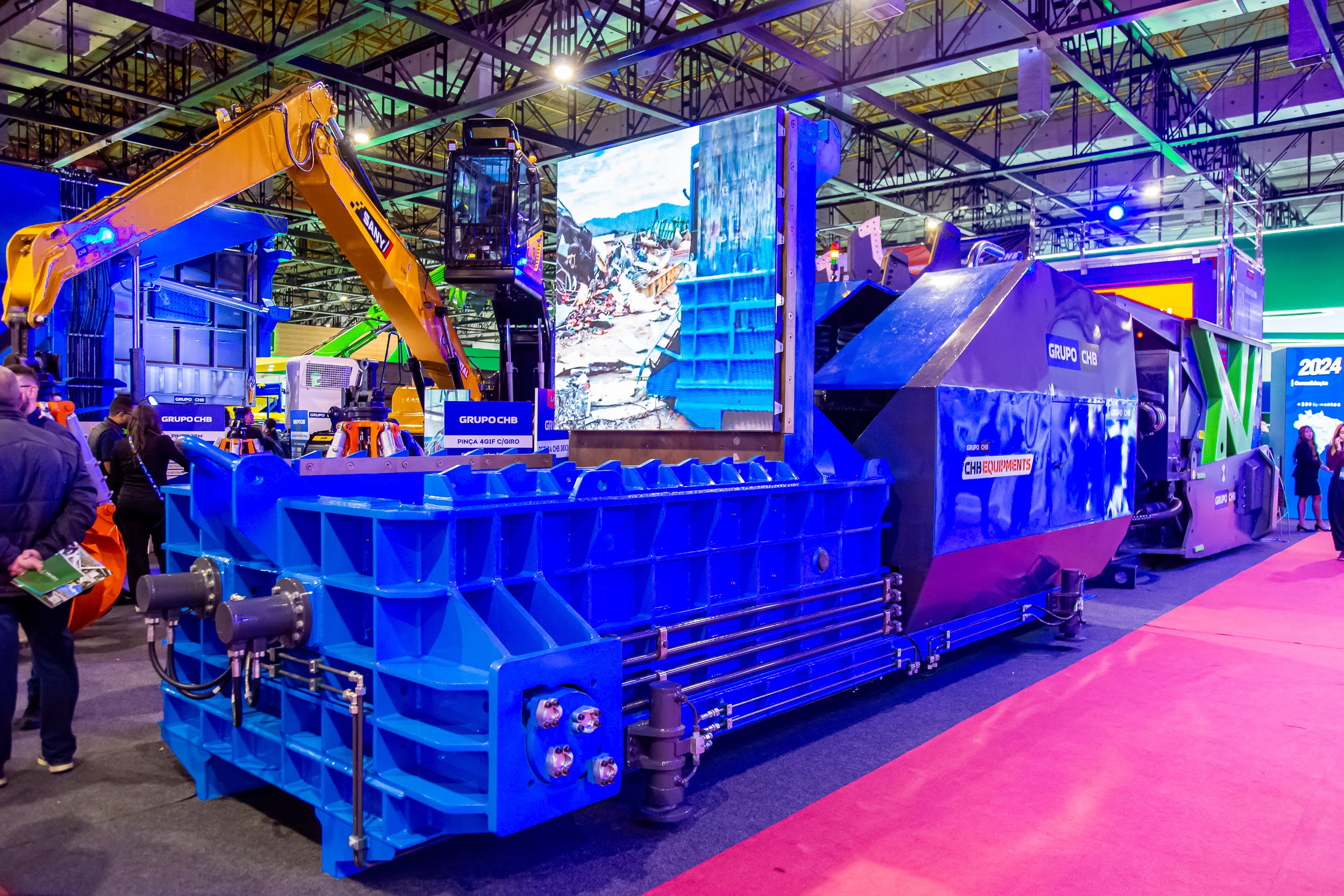 Prensa Enfardadeira 30x30 Móvel