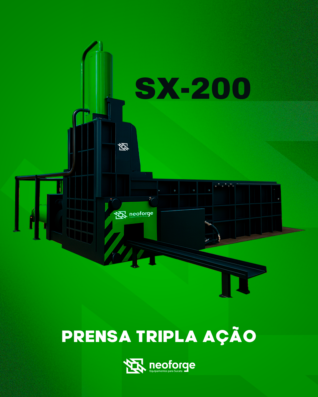 Prensa Tripla Ação-SX-200