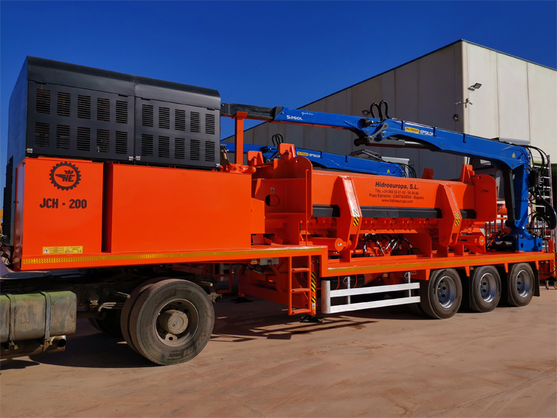 PRENSA COMPACTADORA MÓVEL JCH-200M