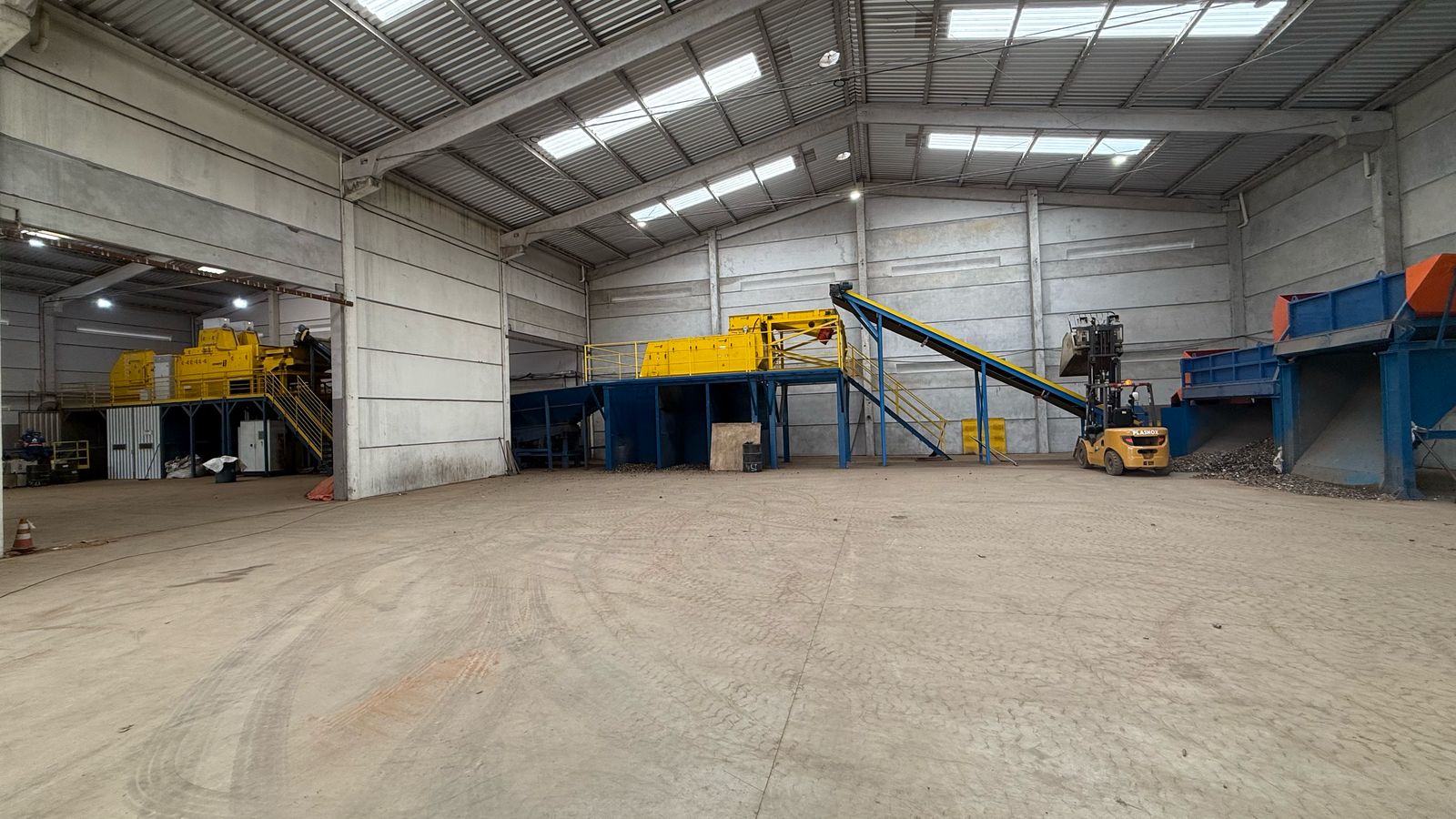 Serviço de separação e classificaçao de metais