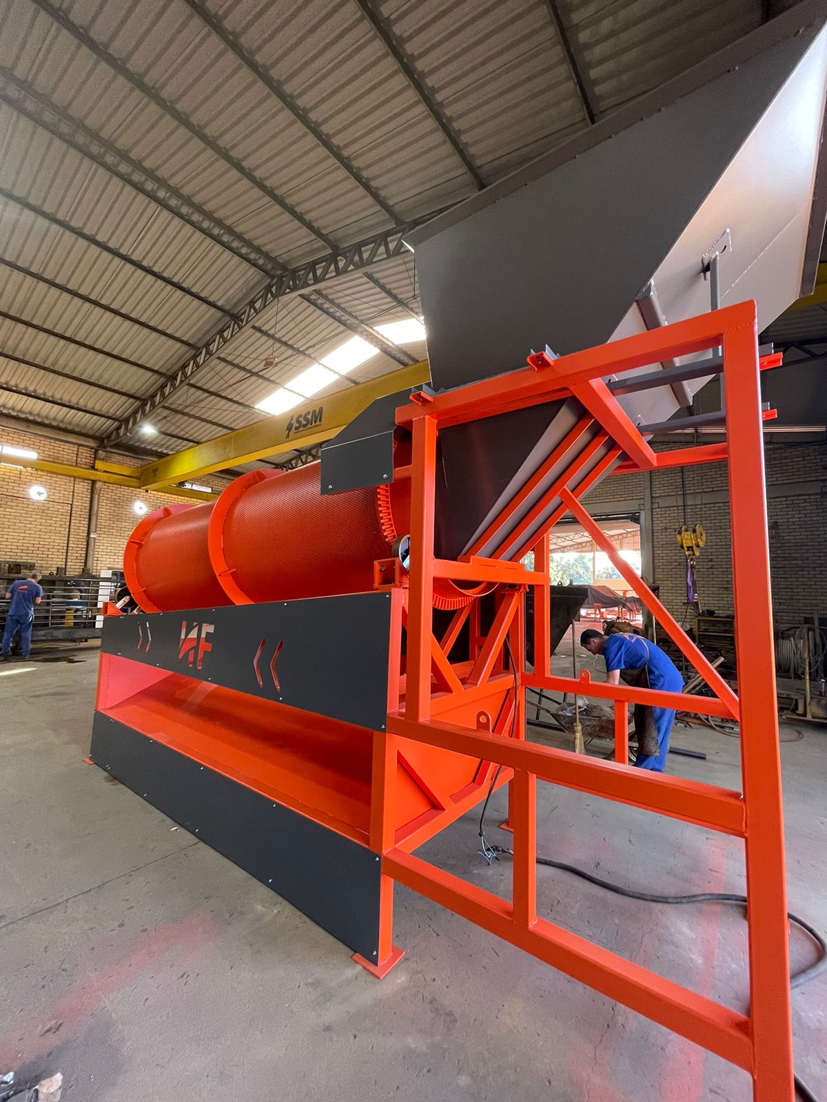 HPR 1x3 – Peneira Rotativa Trommel 1m x 3m