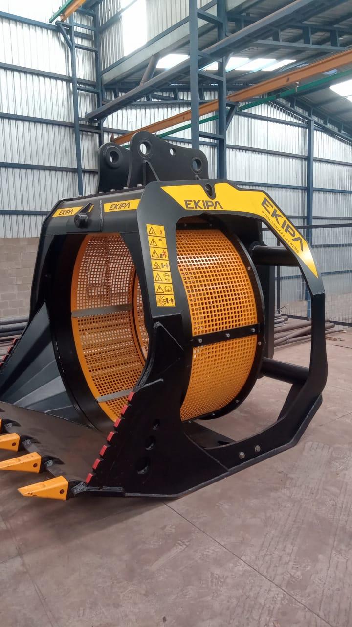 Solução para o seu fundo de baia Caçamba Peneiras Rotativas