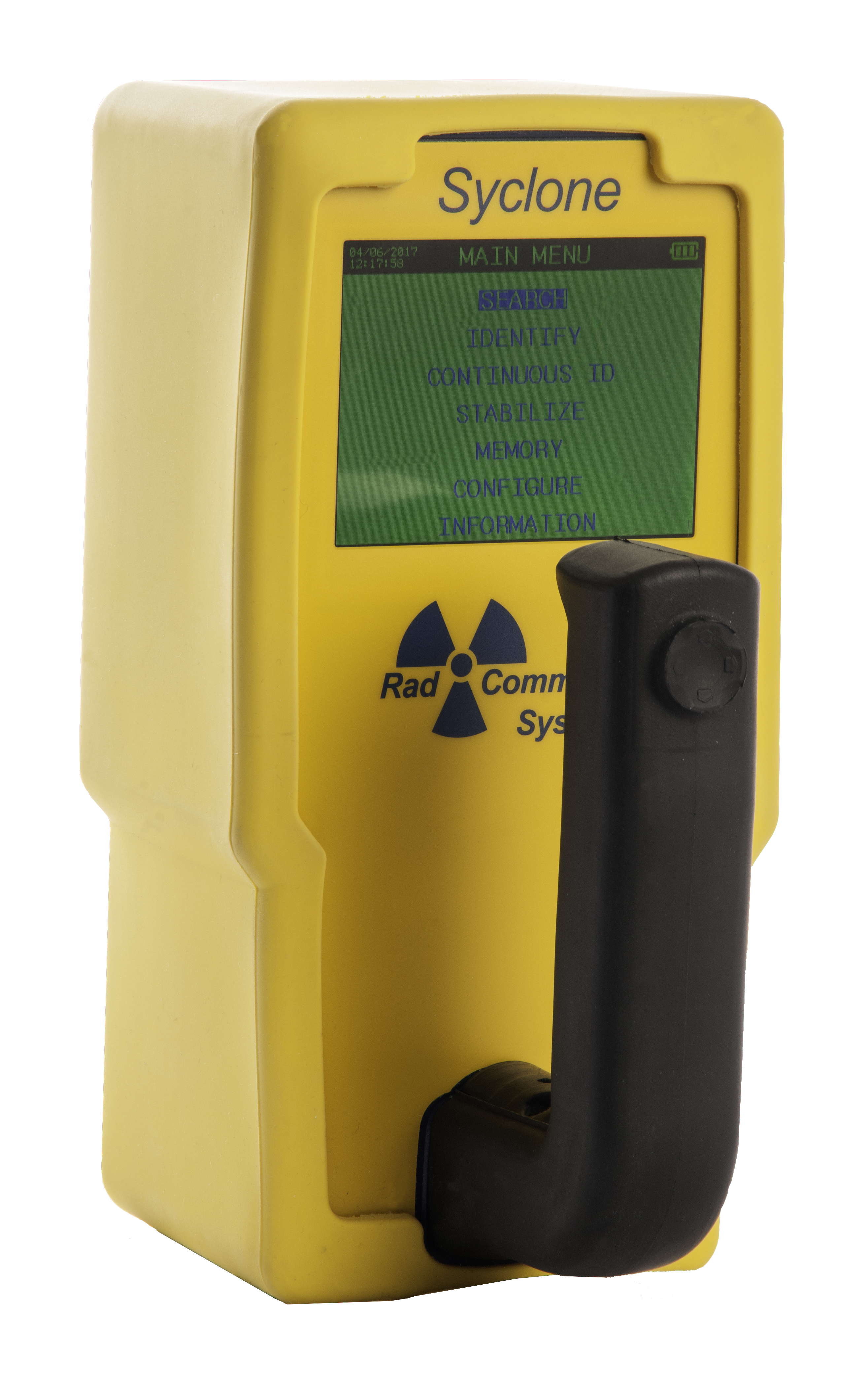 Espectrômetro de Radioatividade Gama Portátil Syclone