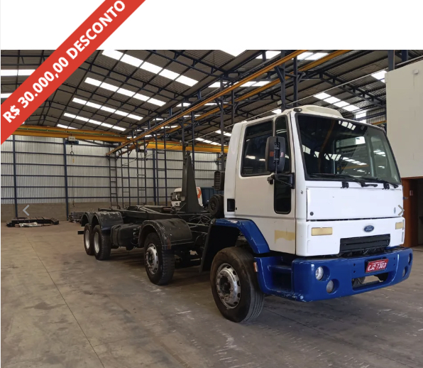 Ford Cargo 1832E + Rollon / off Grimaldi G25 Ano 2009