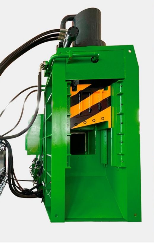 HPT-500 - Prensa Tesoura 500 ton - Caixa 6,5m x 2.5m x 0.8m - 75x65