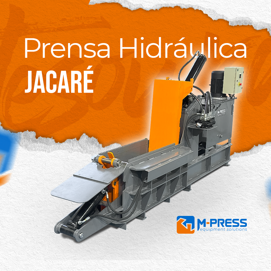 PRENSA HIDRÁULICA JACARÉ 30X40