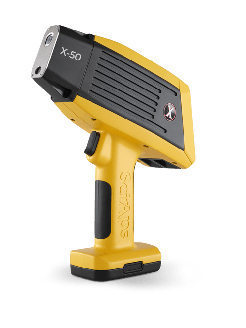 Analisador Portátil XRF para Metais Ferrosos e Não Ferrosos modelo X-50 Alloy da SciAps