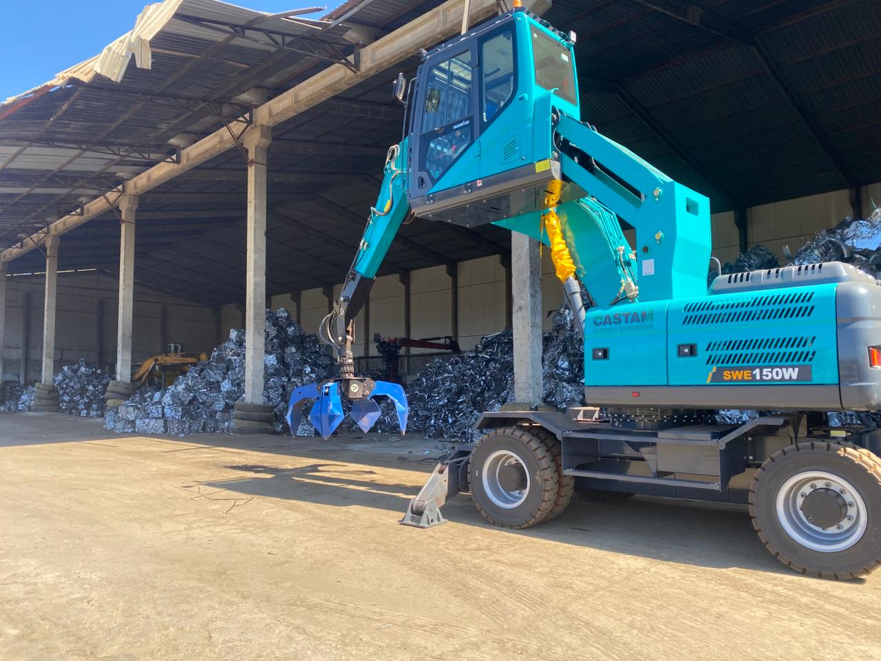 SunWard  SWE 150 – Manipulador para Movimentação de Sucata