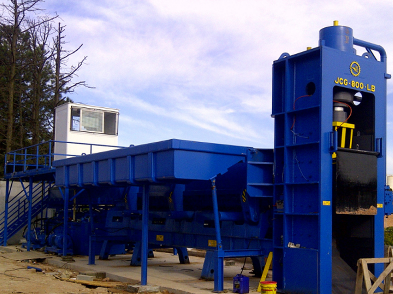 PRENSA TESOURA FIXA JCG - 800LB