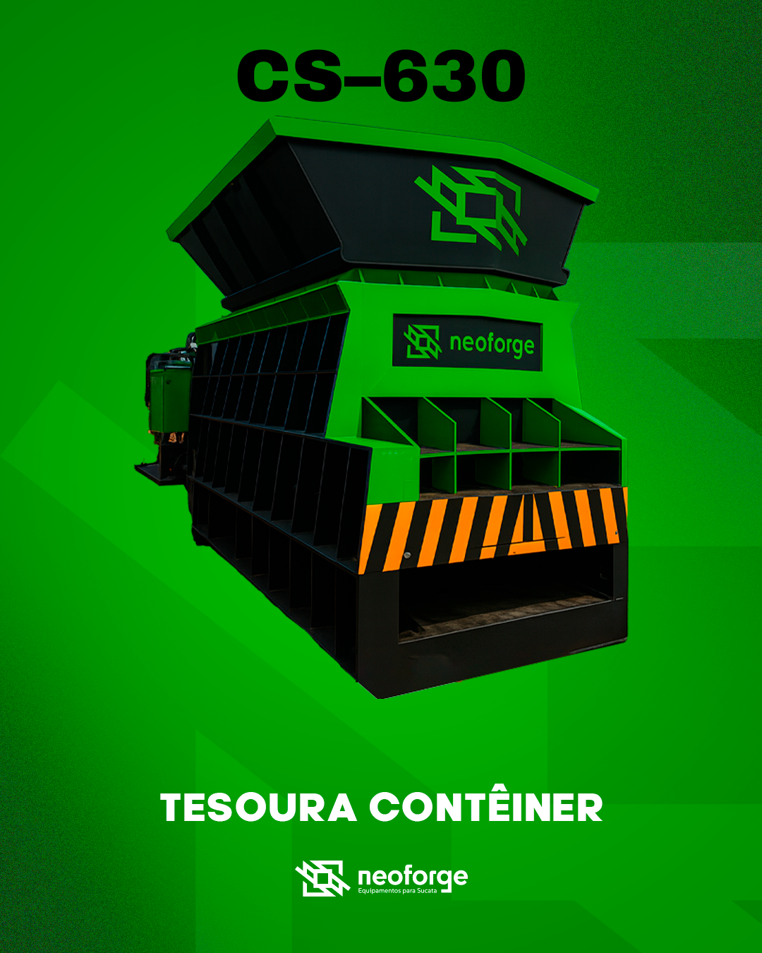 Tesoura Contêiner-CS–630