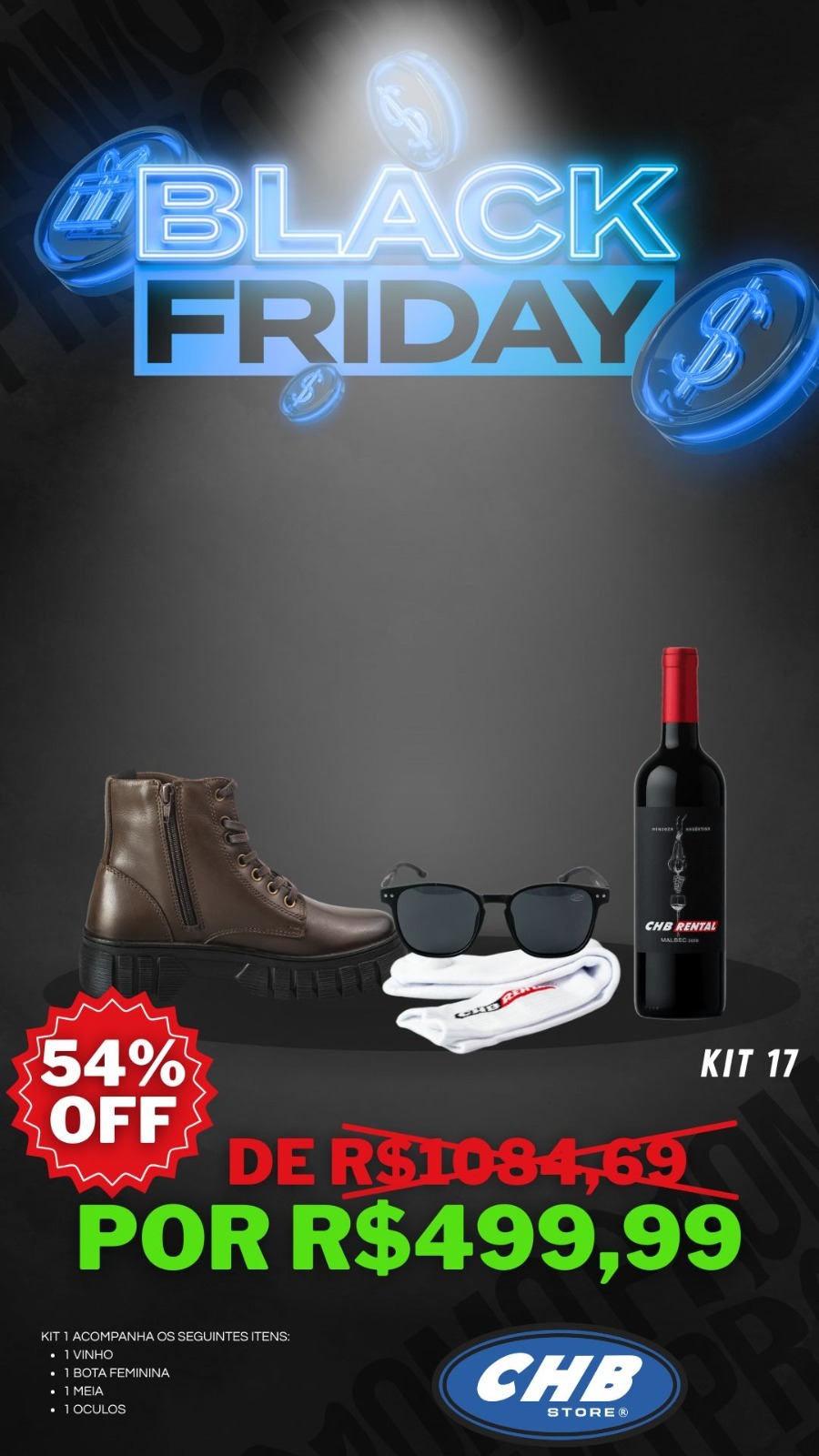 KITS CHB STORE BLACK FRIDAY